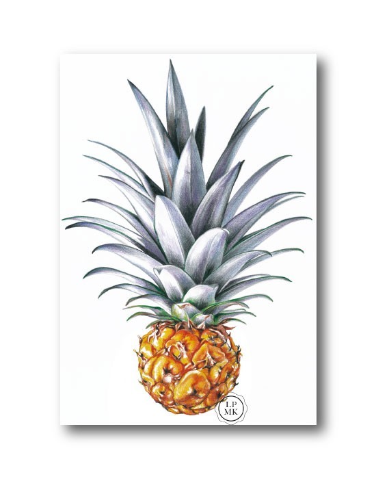 Sticker Ananas