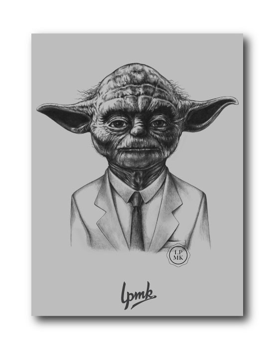 Sticker Yoda