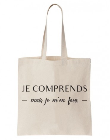 Tote Bag Je Comprends