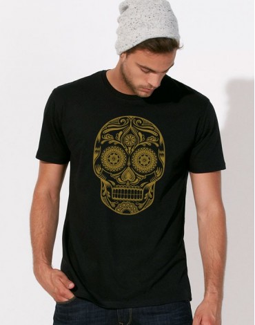 T-Shirt Golden Skull