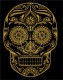 T-Shirt Golden Skull