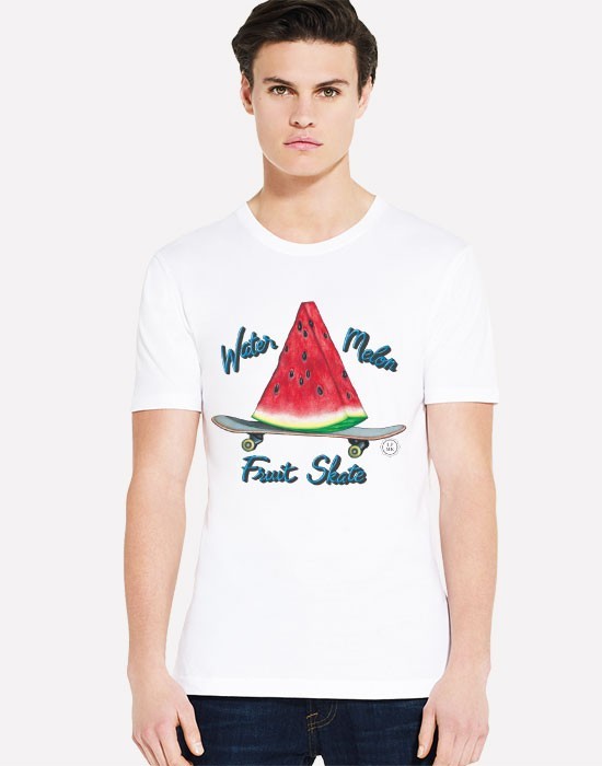 T-Shirt Watermelon Fruit Skate