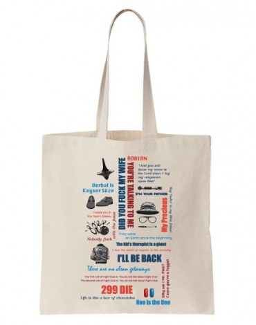 Tote Bag Fan De Cinema