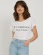 T-Shirt Col Bateau Je Comprends