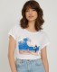 T-Shirt Large Neck La Vague