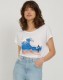 T-Shirt Col Bateau La Vague