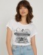 T-Shirt Col Bateau Rock Land