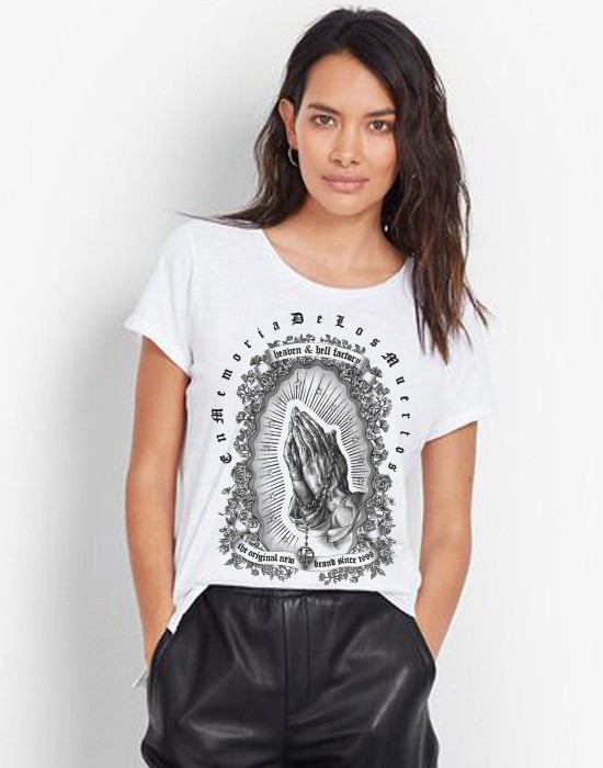 T-Shirt Col Bateau La Prière