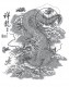 T-Shirt Col Bateau Chinese Dragon