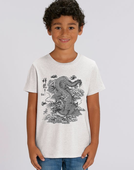 Child Tee-Shirt "Chinese Dragon" Graphic - Lapolemik - LPMK