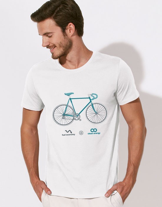 tee shirt bicyclette