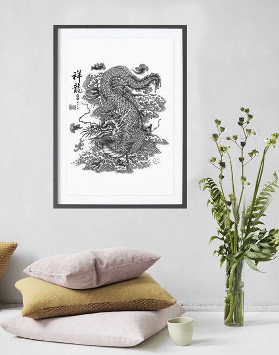 Poster Chinese Dragon