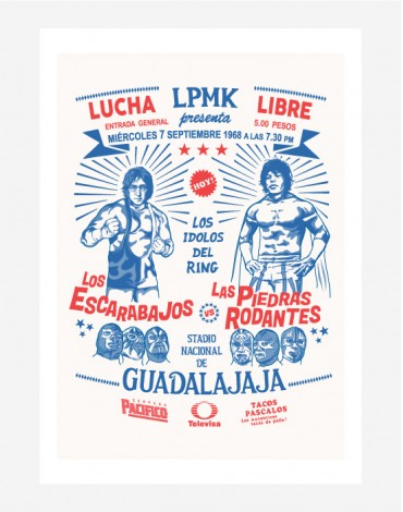 Poster Lucha Libre