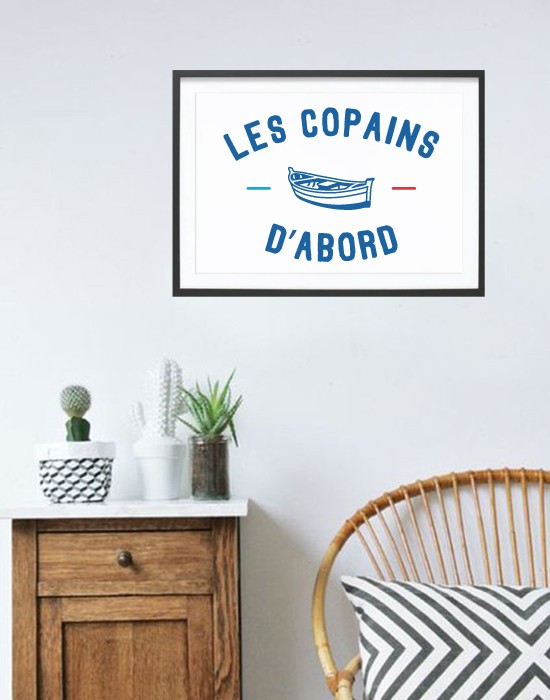 Poster Les Copains D'Abord