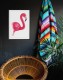 Poster Flamant Rose