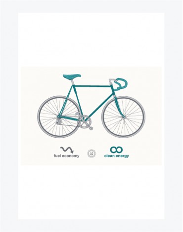 Poster A Bicyclette
