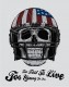 Poster American Football Skull