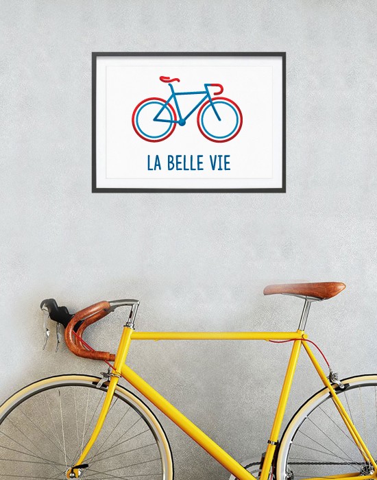 Poster La Belle Vie