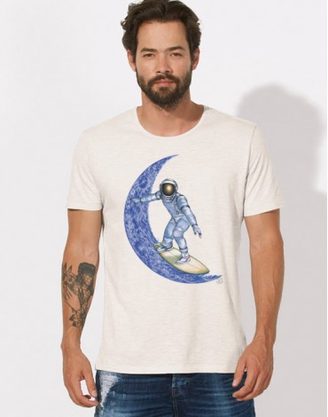 T-Shirt Moon Surfer