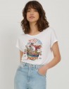 T-Shirt Col Bateau Noodle Fighter