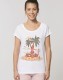 T-Shirt Large Neck Hawaienne