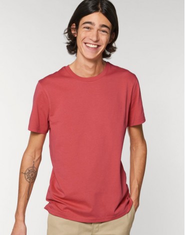 T-Shirt Homme Basic Rouge Carmin