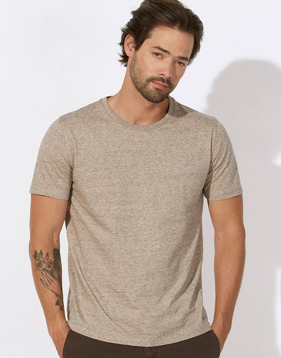 T-Shirt Homme Basic Heather Sand