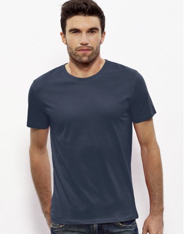 T-Shirt Homme Basic India Ink Grey