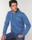 Hoodie Sweat-Shirt Man Basic Bright Blue