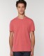 T-Shirt Homme Basic Vintage Rouge Carmin