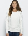 Sweat-Shirt Femme Basic Cream Heather Grey