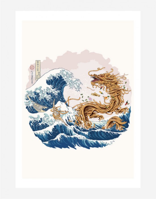 Poster Noodle Dragon