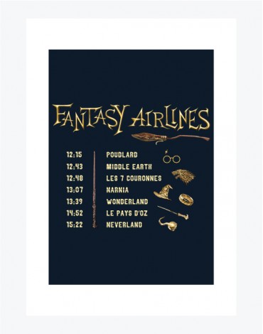 Poster Fantasy Airlines