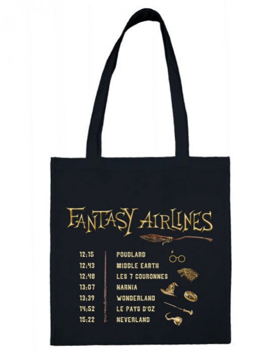 Tote Bag Fantasy Airlines