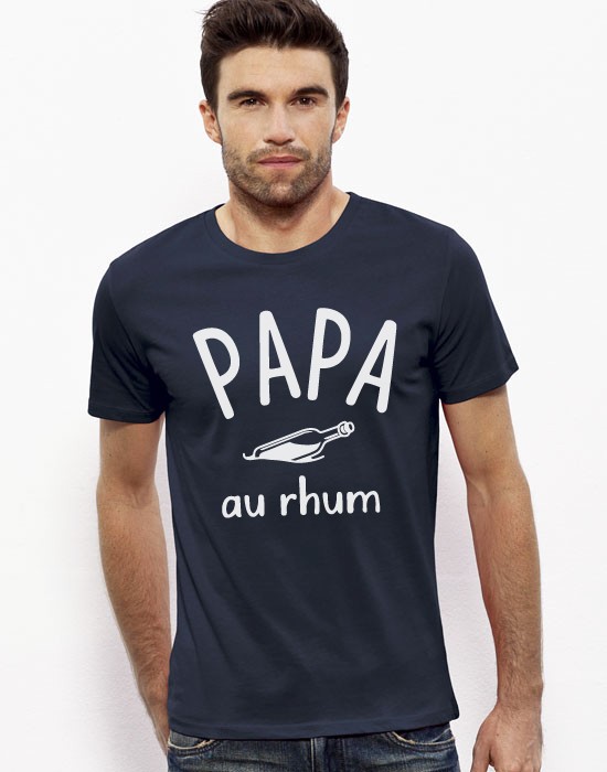 T-Shirt Papa au Rhum