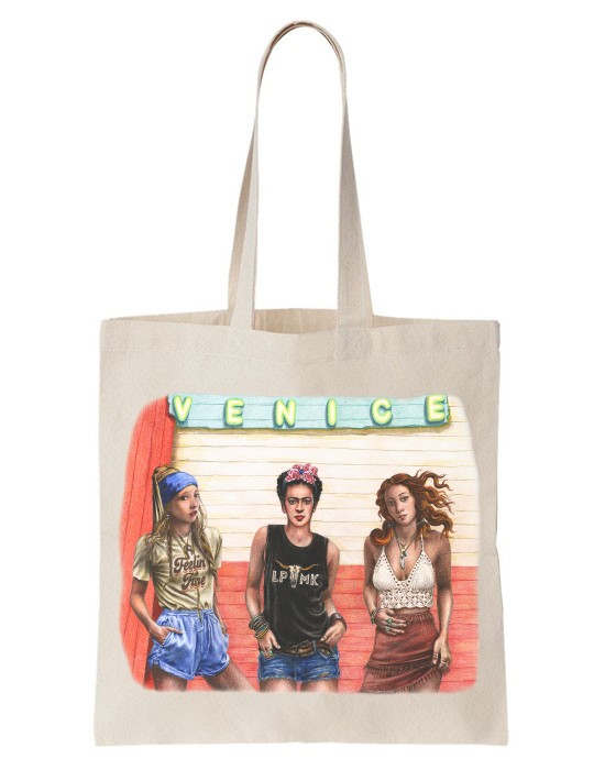 Tote Bag Art Girls