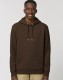 Hoodie Sweat-Shirt Man Basic Deep Chocolate