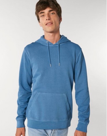 Sweat-Shirt à Capuche Homme Basic Cadet Blue