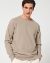 Sweat-Shirt Basic Heather Sand