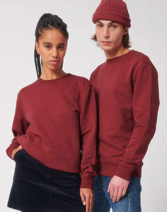 Sweat-Shirt Homme Basic Red Earth