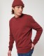 Sweat-Shirt Man Basic Red Earth