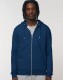 Zip Hoodie Sweat-Shirt Basic Black Heather Blue