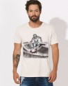 T-Shirt Space Skateboarder