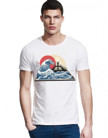 T-Shirt La Grande Vague De Saint Malo