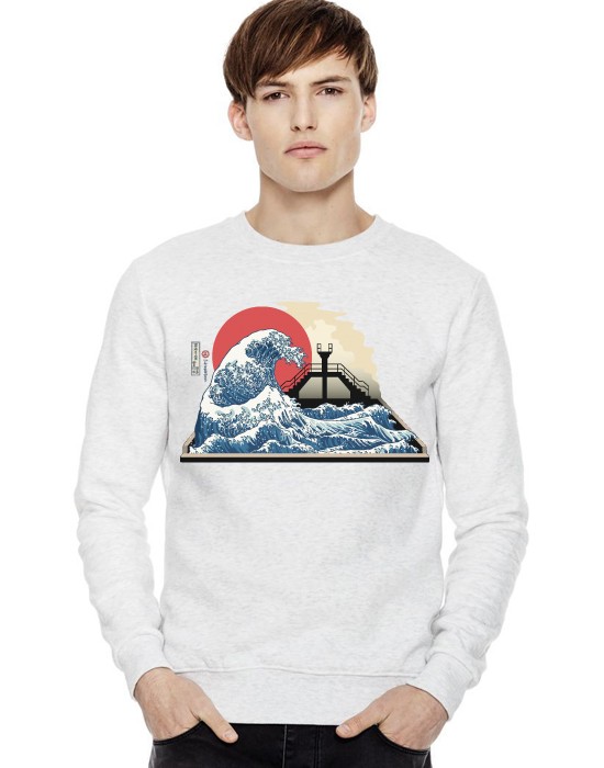 Sweat-Shirt La Grande Vague De Saint Malo