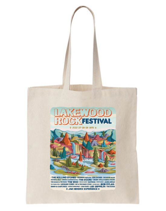 Tote Bag Lakewood Rock Festival