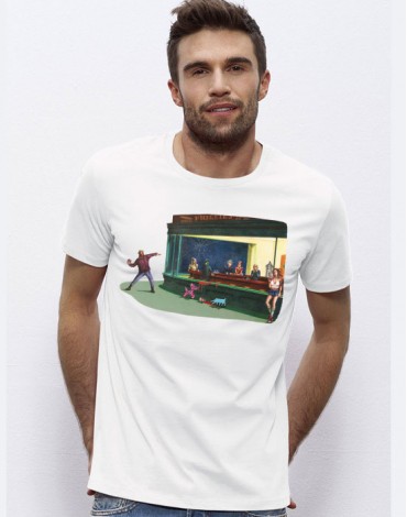 T-Shirt Art at Diner