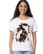 Women's Graphic T-Shirt: Crane – Japanese Print | Lapolemik