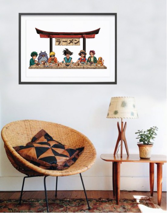 Poster La Cène Manga – Fine Art Printing | Lapolemik
