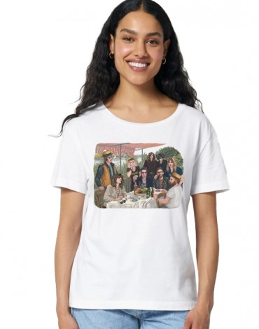 T-Shirt Femme Les Cannotiers – Rock & Pop Art | Lapolemik
